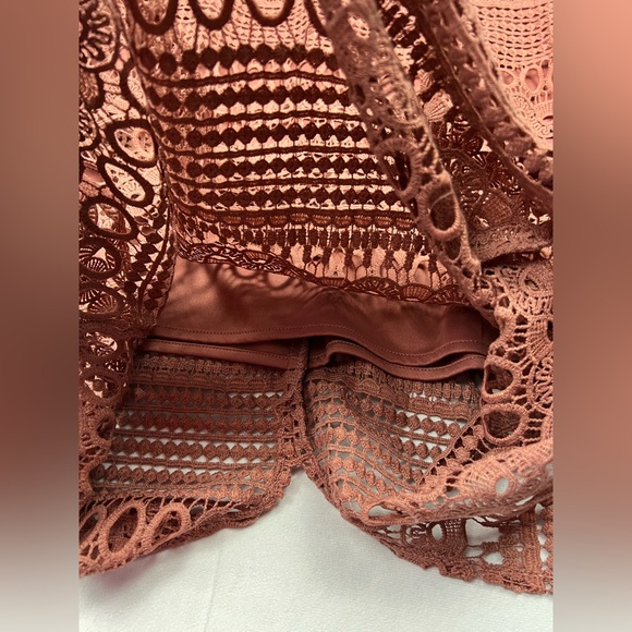 New Two Sisters Rivers Midi Dress Mauve Size 6 - Picture 10 of 10